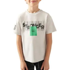 Camiseta Stronger Cromo